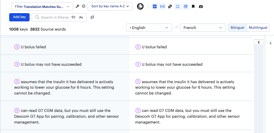 example using custom filter matches source on lokalise