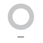 Closed Grey Circle Icon